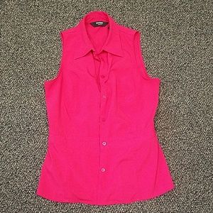 Express Pink button down tank